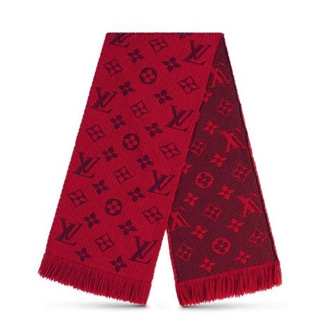 red and black louis vuitton scarf|Louis Vuitton chunky knit scarf.